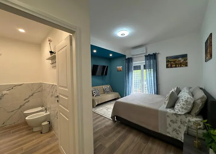 Colosseo-torre Maura Modern Double Private Ensuite, Wifi & Ac Near Metro C Apartamento