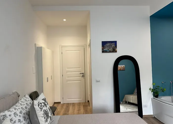 Apartmán Colosseo-torre Maura Modern Double Private Ensuite, Wifi & Ac Near Metro C