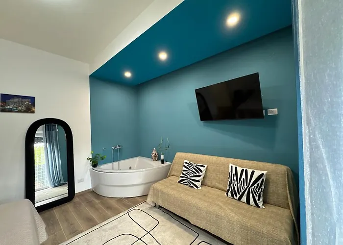 Colosseo-torre Maura Modern Double Private Ensuite, Wifi & Ac Near Metro C Řím