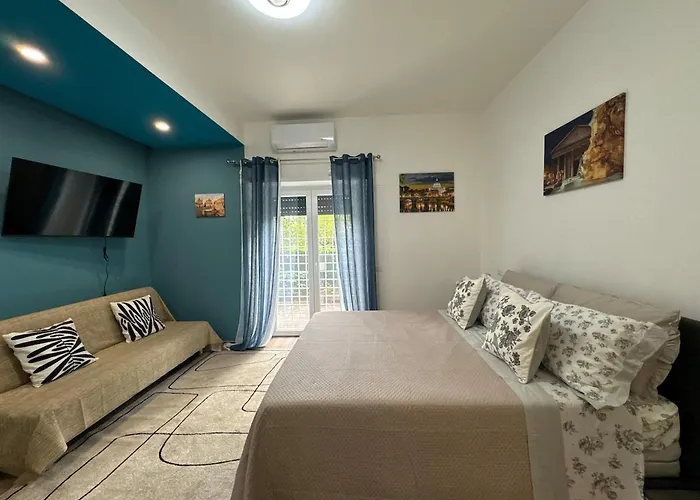 Colosseo-torre Maura Modern Double Private Ensuite, Wifi & Ac Near Metro C Apartamento *