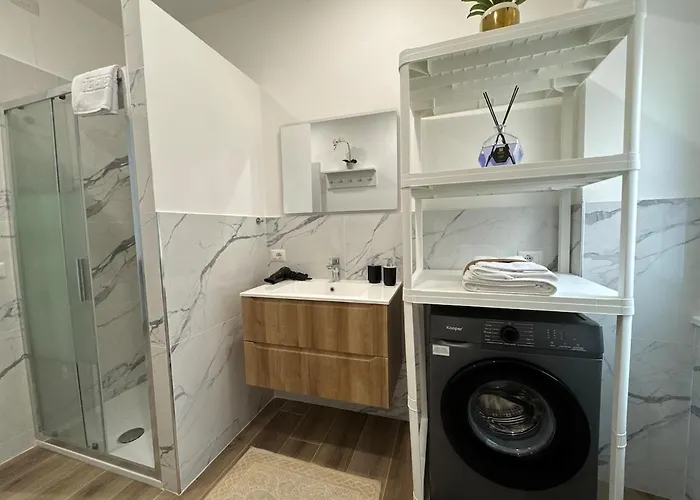 Apartmán Colosseo-torre Maura Modern Double Private Ensuite, Wifi & Ac Near Metro C *